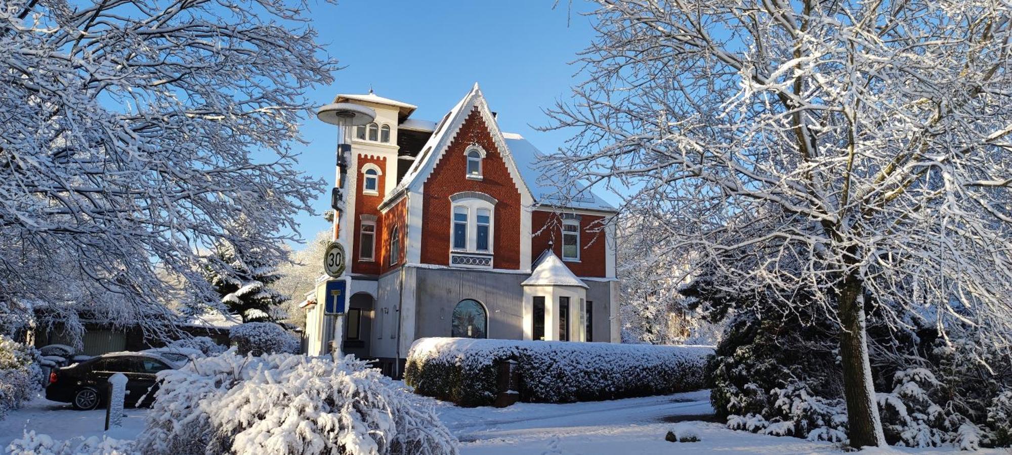 Villa Kunterbunt, Gemuetlichkeit Am Waldesrand Drangstedt ภายนอก รูปภาพ